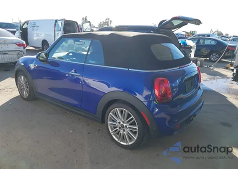 2019 Mini Convertible Cooper S z USA, uszkodzony, nr VIN WMWWG9C57K3E39330